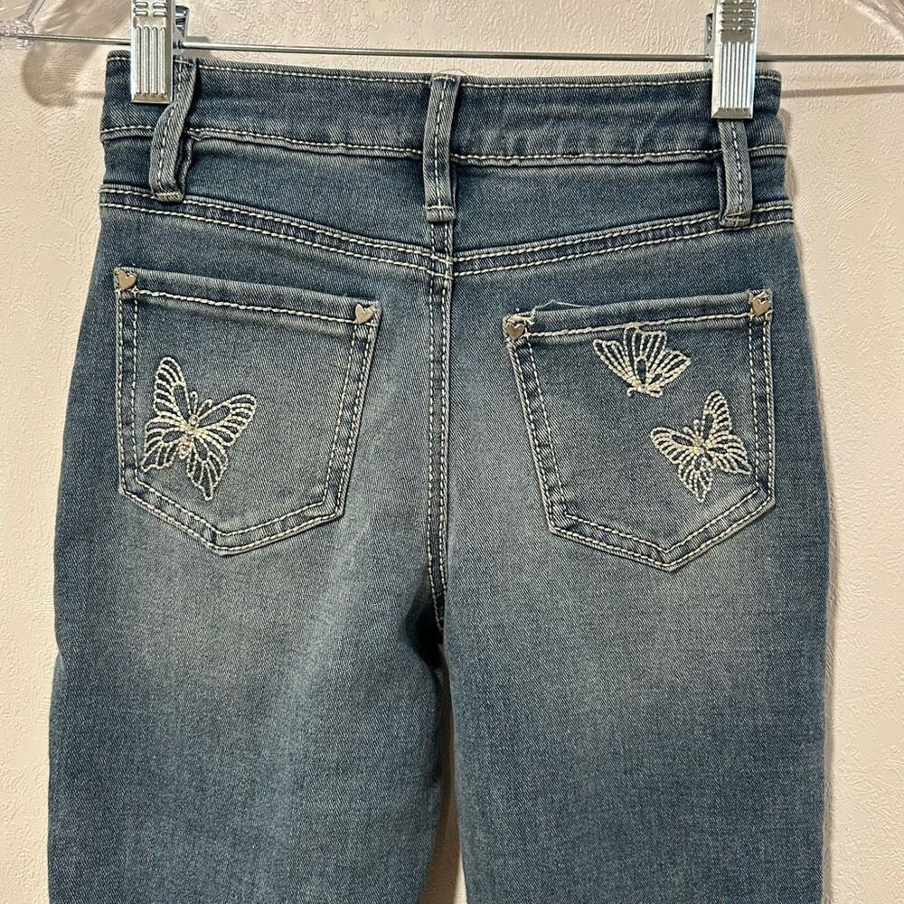 YMI Girl Bootcut Jeans Size 8 | Stretch Denim Medium Wash - Picture 5 of 7